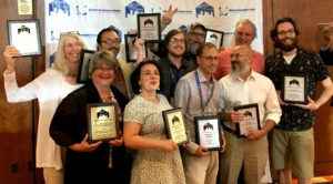 group photo of Hometown Award winners from Vermont